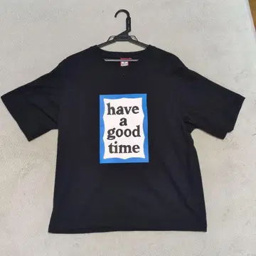 have a good time 블랙 T셔츠 L