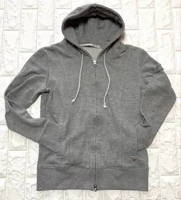TETEHOMME/테토옴 더블 지퍼 후드 맨투맨 S 사이즈