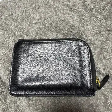 일비종떼 블랙 가죽 코인 케이스