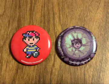 네스, 시크릿 (기그) 적당히 흩어진 MOTHER 캔 배지 2개 세트