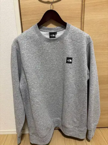 THE NORTH FACE 스퀘어 로고 크루 XXL