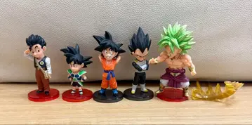드래곤볼 피규어 5체 세트