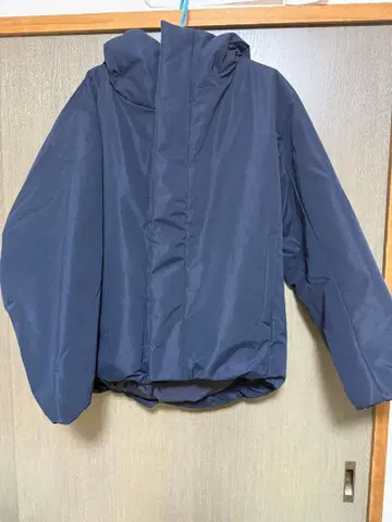 미사용 새상품 MUJI 방풍 발수 솜 후드 자켓