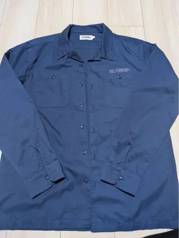 X-LARGE 네이비 긴팔 셔츠 L 사이즈