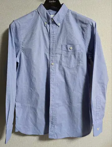 THE NORTH FACE 버튼다운 셔츠 긴팔 라이트 블루