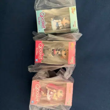 캡슐 토이 Qposket 피규어 3체 세트