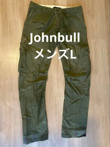 Johnbull 카고 팬츠 올리브 그린