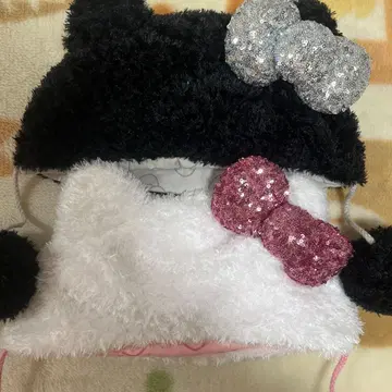 USJ 유니버셜 키티 폼폼 포함 햇