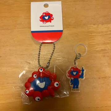 미야쿠미야쿠 페이스 러버 키링 메지루시 액세서리