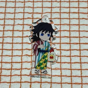 귀멸의 칼날 로손 아크릴 키링 토미오카 기유