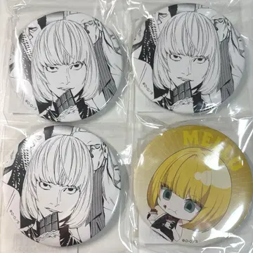 데스노트 제비뽑기당 멜로 캔뱃지 4종