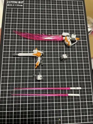 RG 크로스본 건담X1 버스터 건 빔 잔버 빔 사벨