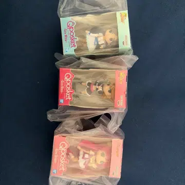 캡슐 토이 Qposket 피규어 3체 세트 미개봉