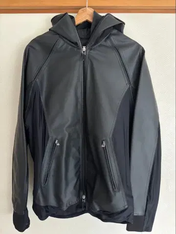 GOLDENGOOSE DELUXE BLAND 나일론 페이크 가죽 자켓