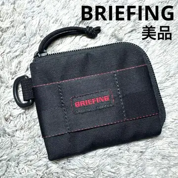 [ 새상품급 ] BRIEFING 브리핑 미니 지갑 프래그먼트 케이스 블랙