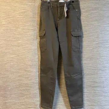 카고 팬츠 올리브 그린