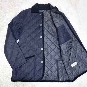 [ 새상품급 ] 매킨토시 철학 퀼팅 자켓 블랙 38 업무