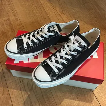 새상품 26 일본제 올스타 블랙 캔버스 AS J OX 블랙