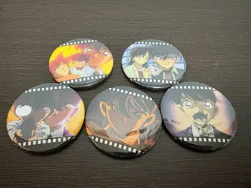 코난 무비전 오리지널 캔뱃지 세트