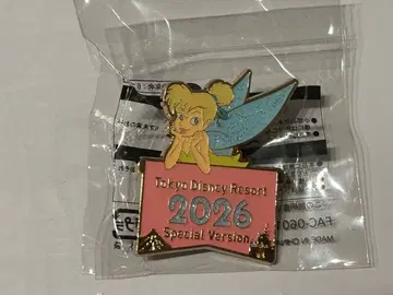 [ 미개봉 새상품 ] 도쿄 디즈니 리조트 팅커벨 핀 배지 2026년