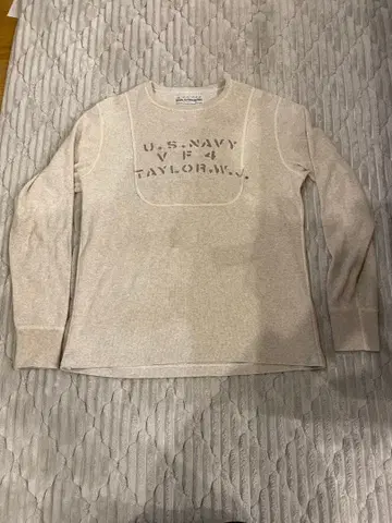 새상품급 리얼맥코이 두꺼운 원단 언더웨어 40 L 오트밀