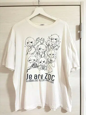 ZOC 원맨 라이브 티셔츠 XL