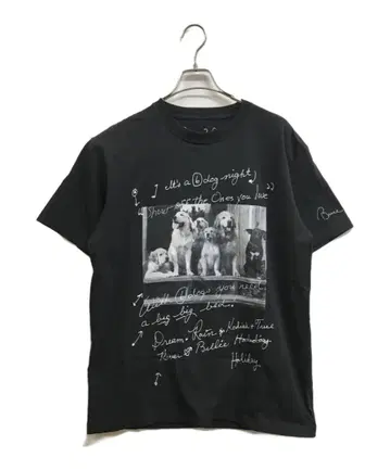 새상품 초레어 완판 [ 브루스 웨버의 T셔츠 개 타입 ]