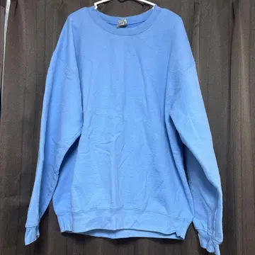 GILDAN 라이트 블루 크루넥 트레이닝복