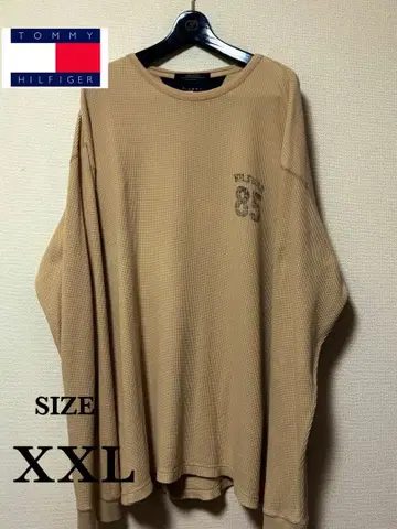 [ TOMMY JEANS ] 롱T/서멀/티셔츠/XXL /오버 사이즈