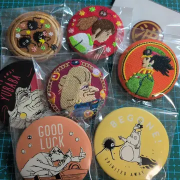 스튜디오 지브리 캔뱃지 8개 묶음 판매