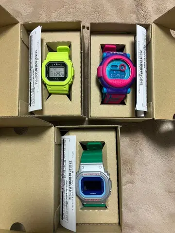 CASIO G-SHOCK 미사용 새상품 보증서 포함