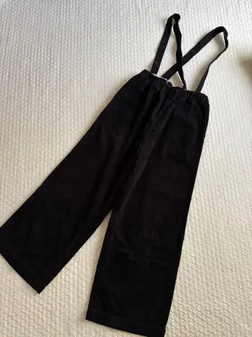 새상품! prit 코듀로이 서스펜더 와이드 팬츠