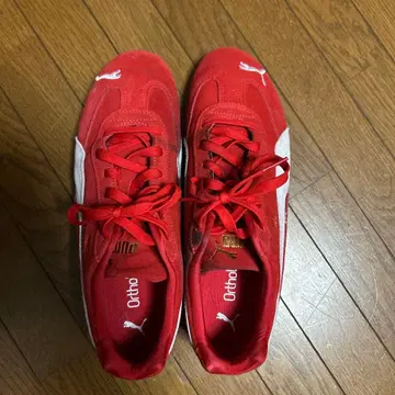 Puma Ortho 레드 스니커즈 29cm