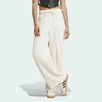 아디다스 케이블 니트 팬츠 미사용 택 포함