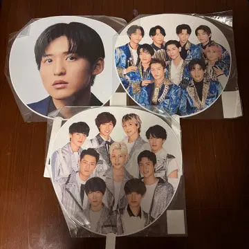 Snow Man 부채 세트