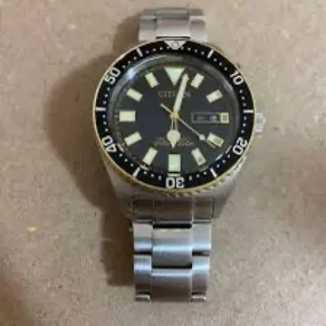 CITIZEN 자동 와인딩 다이버 워치