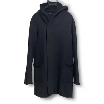 ware 울 저지 롱 코트