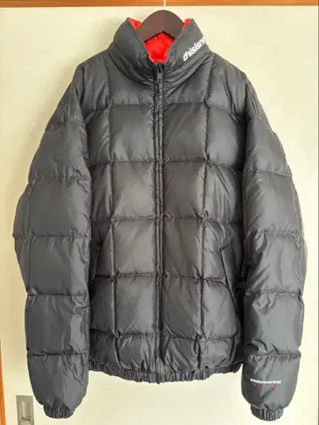 thisisneverthat 스탠드 퀼팅 패디드 블루종