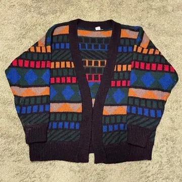 90s Italy제 Design Color Cardigan