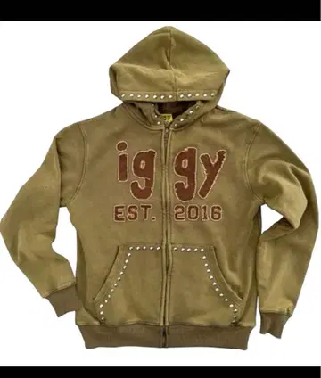 iggy 지퍼 후드티