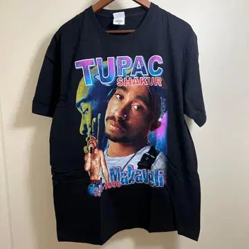 2PAC 랩 T셔츠 ( Rap Tee ) 컨디션 최상 XL