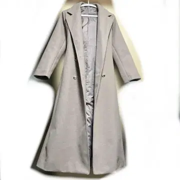 GRL 아우터 코트 핑크 베이지 ze936