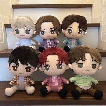 너의 꽃이 될 거야 8LOOM 봉제 인형 6체 세트