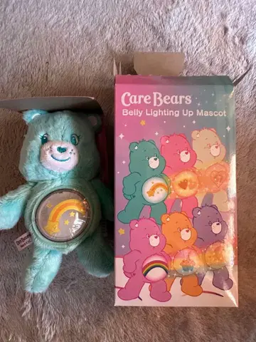 케어 베어스 벨리 라이팅 업 마스코트 스카이블루