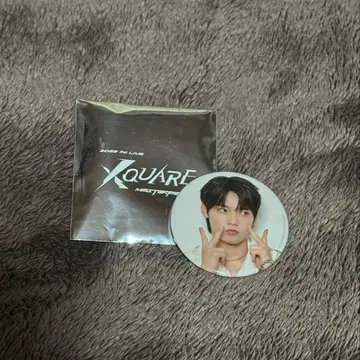 INI 기무라 마사야 XQUARE 캔 배지