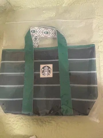 스타벅스 토트백 그린