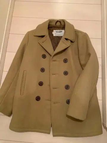 U.S. 740N 피 코트 베이지 18 사이즈 shoot