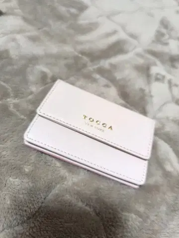 TOCCA 화이트 카드 케이스