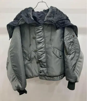 beautiful people x ALPHA 22AW 플라이트 블루종