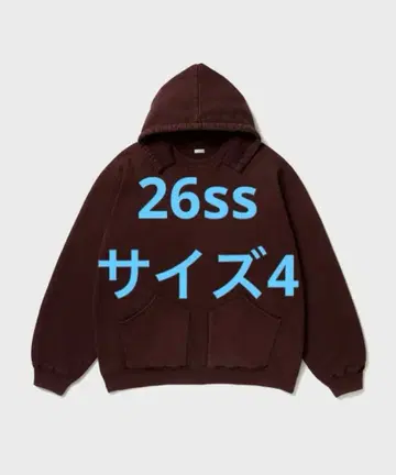 A.PRESSEVintage Attached Hood SweatParka